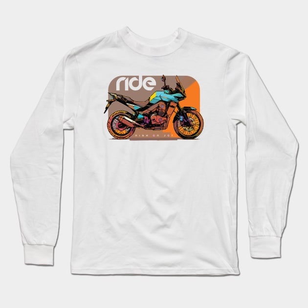 T shirt honda transalp best sale